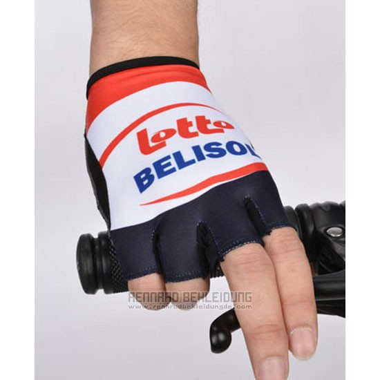 2014 Lotto Handschuhe Radfahren Rot
