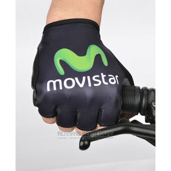 2014 Movistar Handschuhe Radfahren
