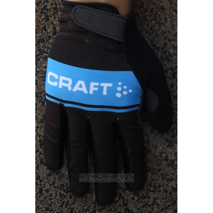 2020 Craft Langfingerhandschuhe Radfahren Shwarz Blau